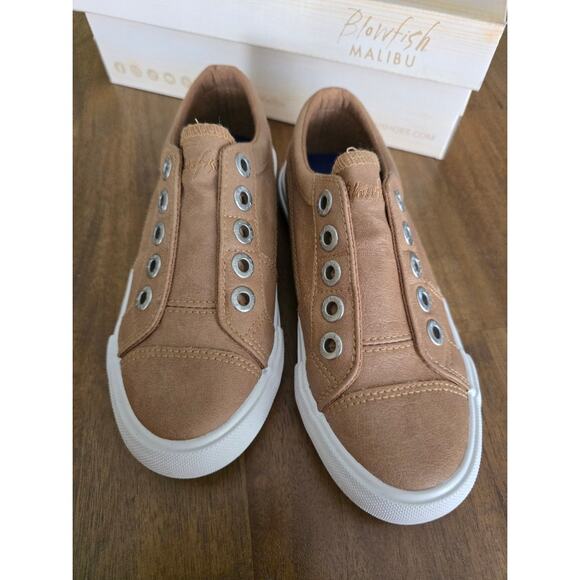 Blowfish Malibu Brown Slip-On Kids Shoes Size 1 - Picture 4 of 6